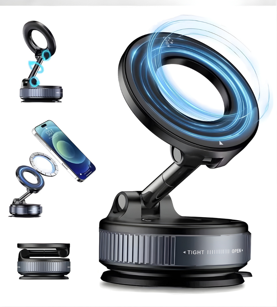 📱Soporte Magnético Multifuncional - Para múltiples dispositivos y espacios