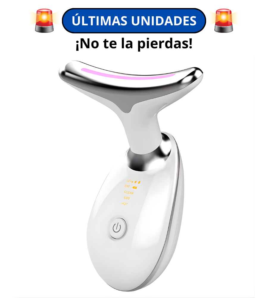 ✨😌✨ Masajeador Facial y de Cuello - Relaja, Reafirma y Revitaliza tu Rostro