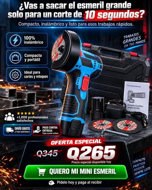 Esmeril Inalambrico Pro